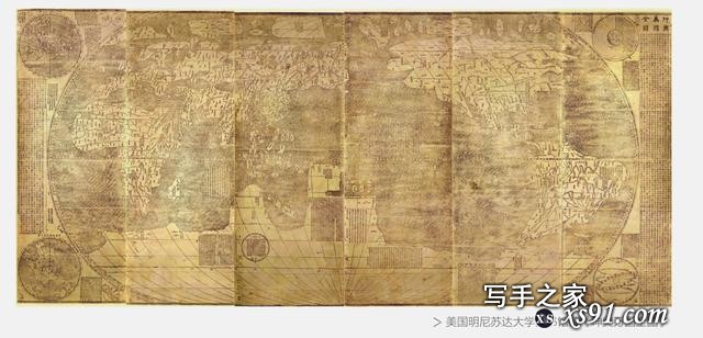 古代中国第一张世界地图的前世今生，生于明朝的它如何惊艳世人？-6.jpg