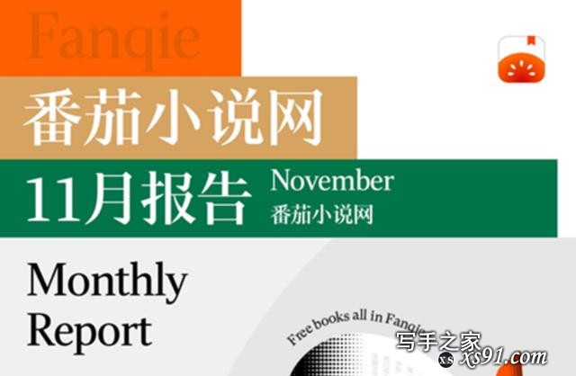 番茄小说网11月报告：370位作家收入破万，单书月稿费突破200w-1.jpg